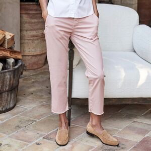 Frank & Eileen Wicklow The Italian Chino Pant Vintage Rose Size 4